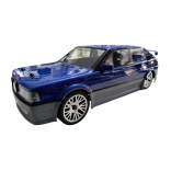 AUTOMODELO ELÉTRICO SPORTRA GOL GTI 91 ON-ROAD 1/10 4WD RÁDIO 2.4 GHZ COMPLETO COM BATERIA E CARREGADOR DHK 8139 GTIAZ2